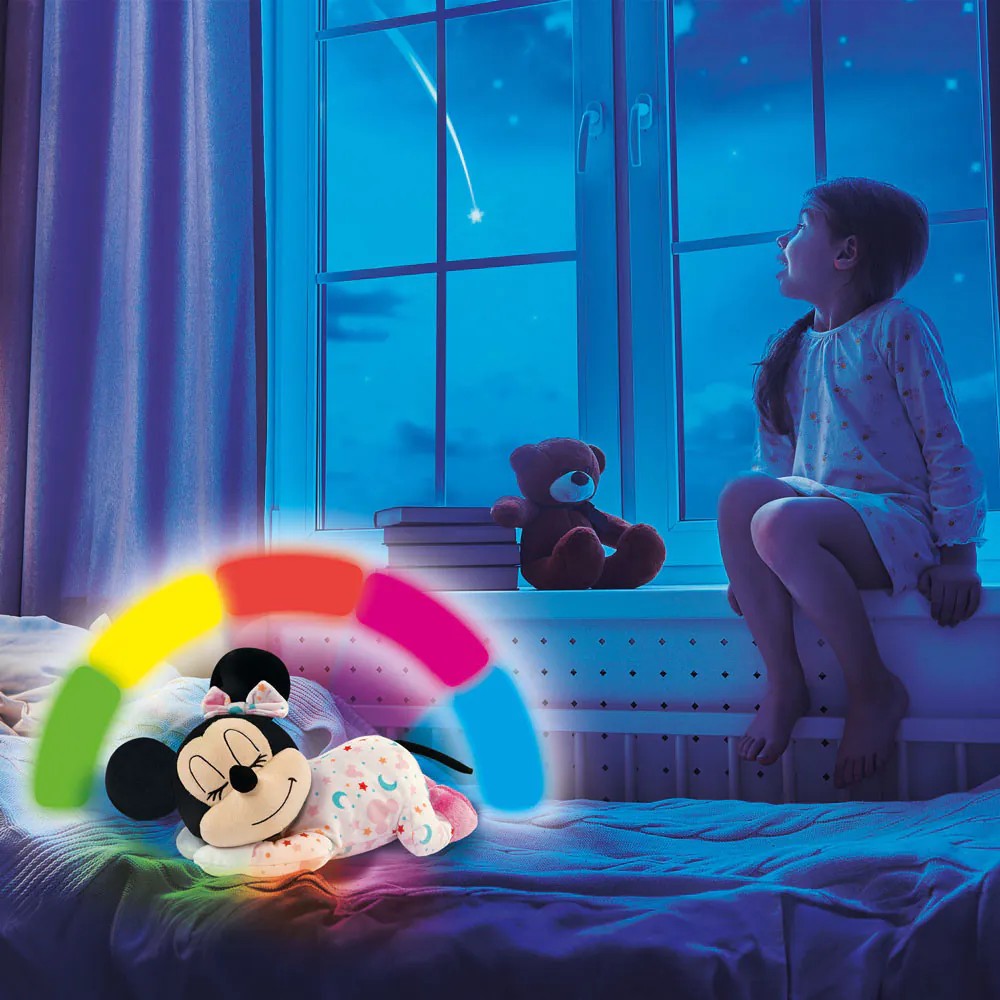 Jucarie de plus cu sunete si lumina de veghe Clementoni Disney Minnie - poza 5