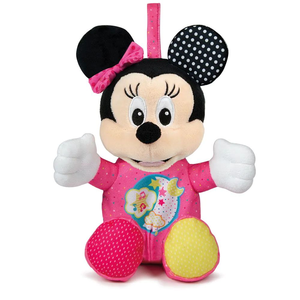Jucarie de plus cu sunete si lumini Clementoni Baby Minnie Mouse - poza 1