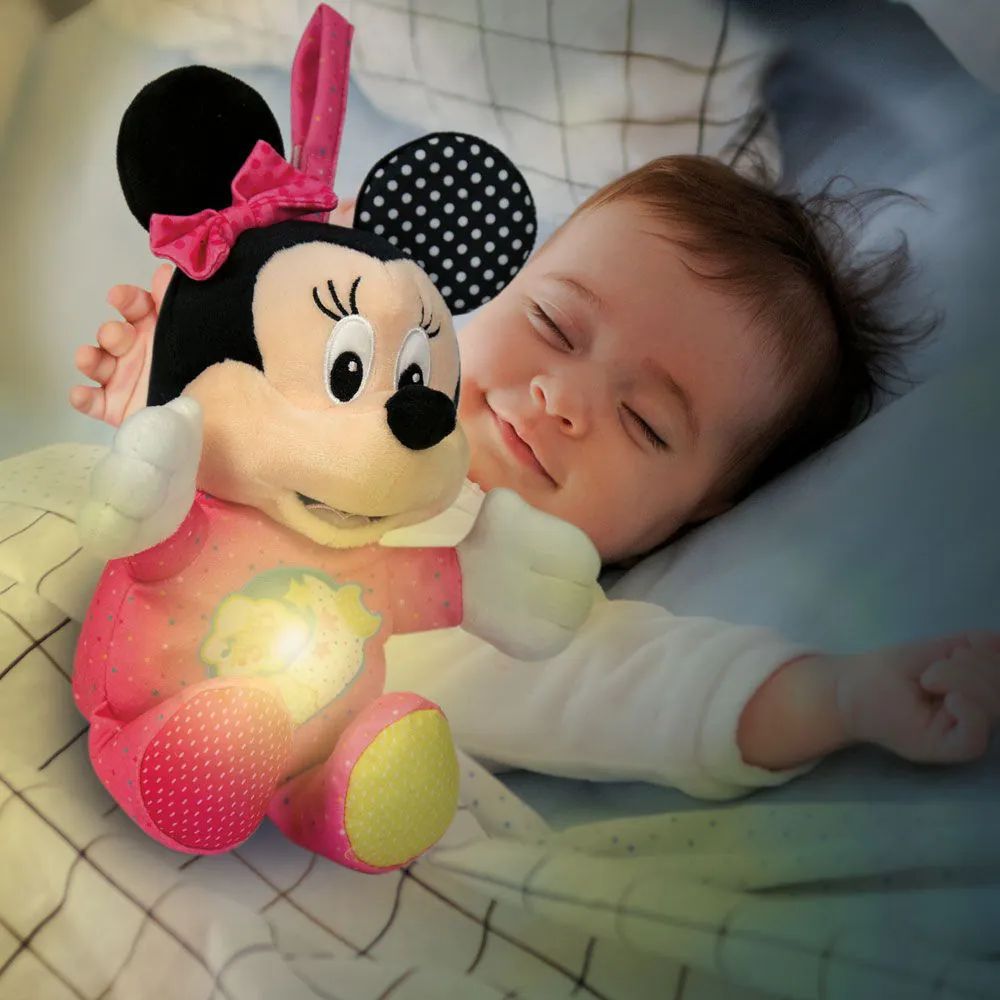 Jucarie de plus cu sunete si lumini Clementoni Baby Minnie Mouse - poza 4