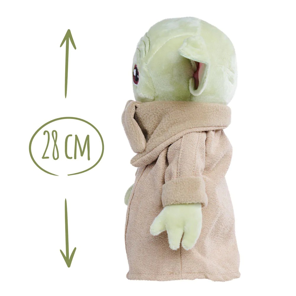 Jucarie de plus Disney Mandalorian Baby Yoda 28 cm - poza 2
