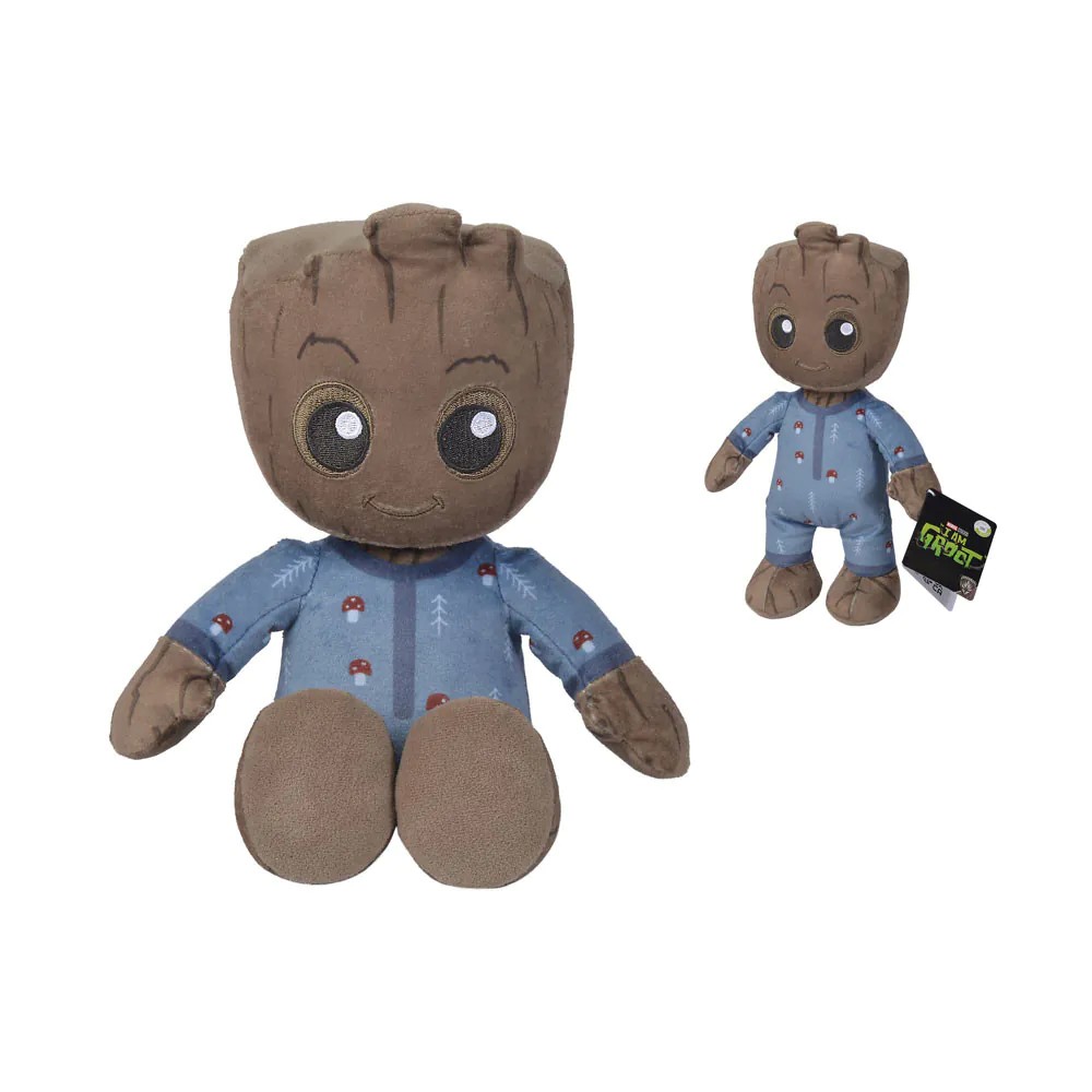 Jucarie de plus Groot in pijama Disney Marvel Gardienii Galaxiei 31 cm - poza 2