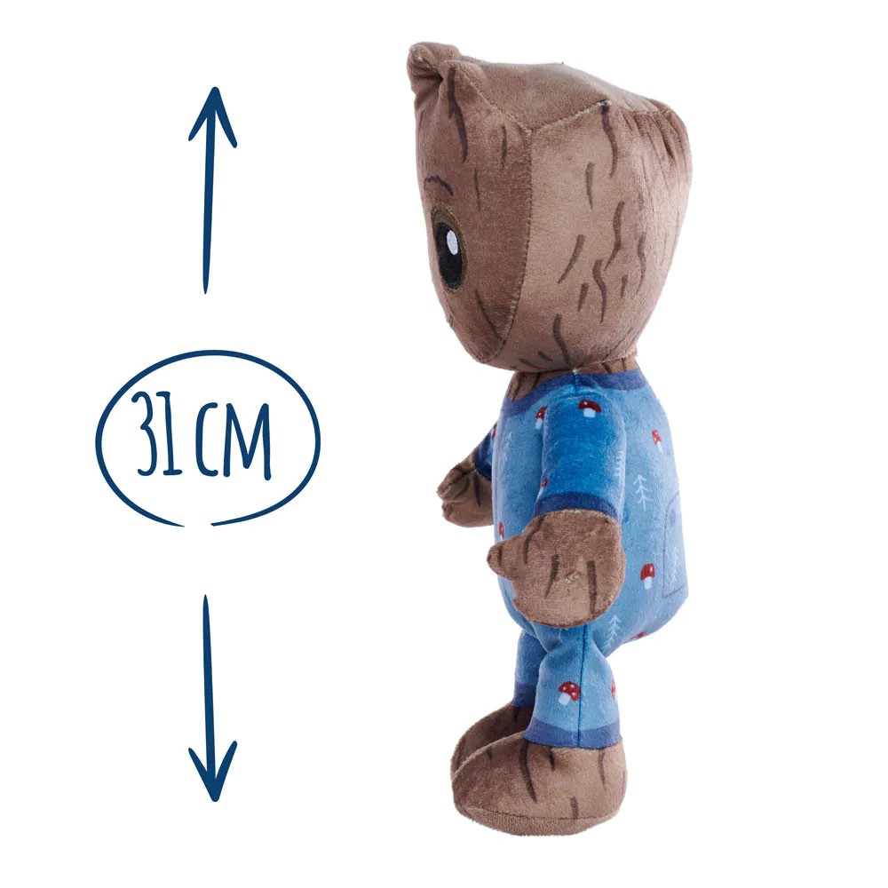 Jucarie de plus Groot in pijama Disney Marvel Gardienii Galaxiei 31 cm - poza 3