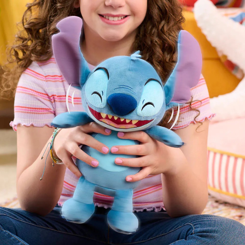 Jucarie de plus interactiva Disney Stitch razand - poza 4