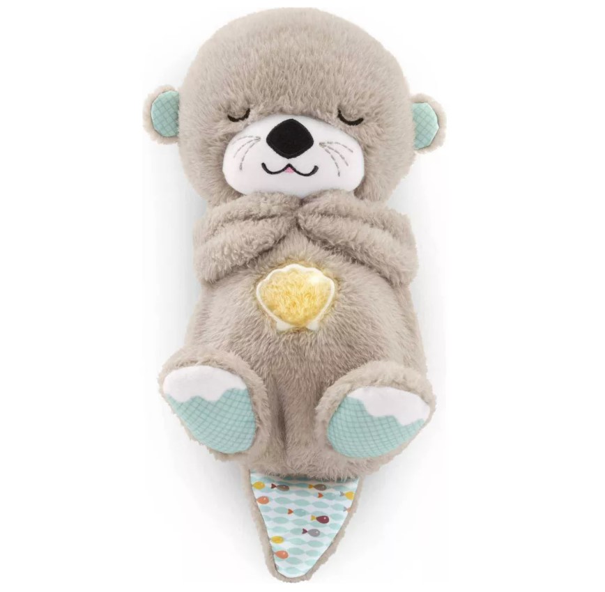Jucarie de plus interactiva pentru bebelusi Fisher Price vidra - poza 1