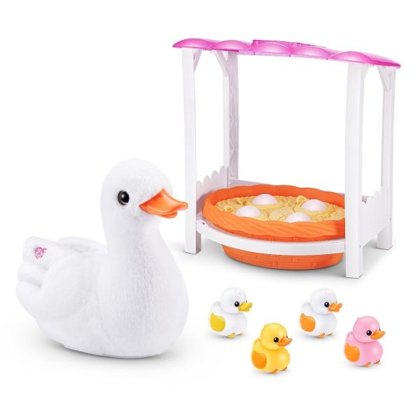 Jucarie de plus interactiva, Pets Alive Mama Rata si bobocii sai - poza 1