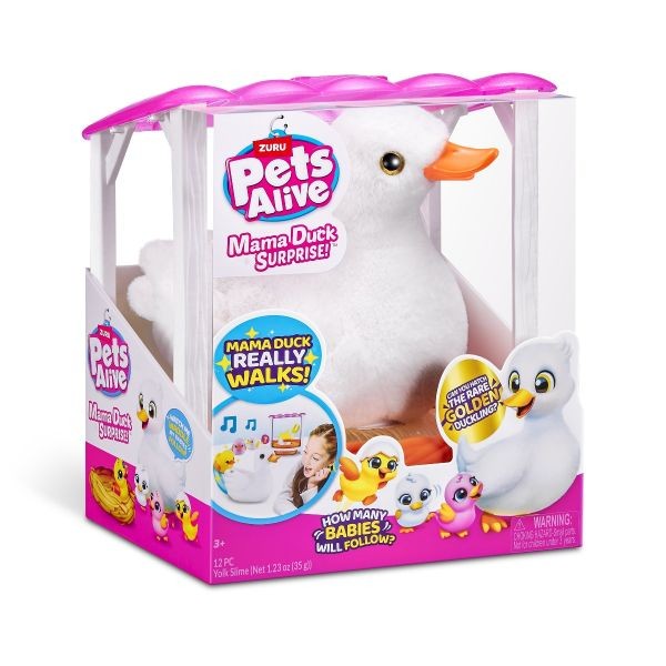 Jucarie de plus interactiva, Pets Alive Mama Rata si bobocii sai - poza 2