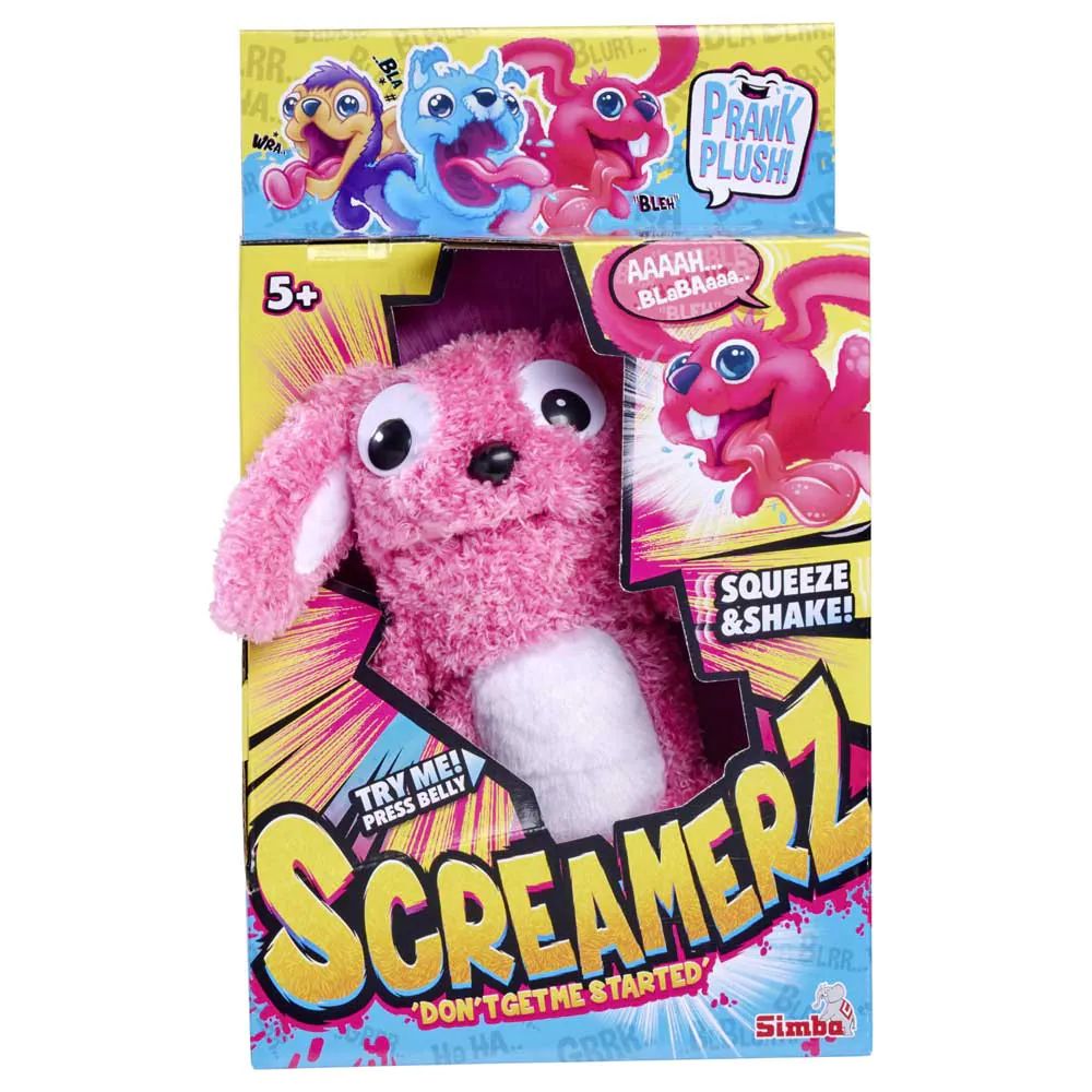 Jucarie de plus interactiva Simba ScreamerZ Iepure - poza 3