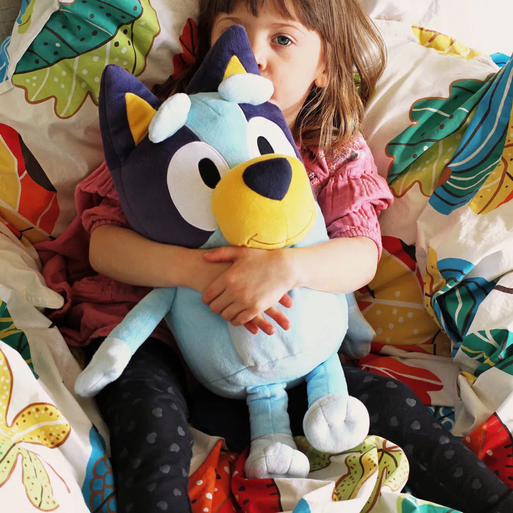 Jucarie de plus Jumbo Bluey 45 cm - poza 3