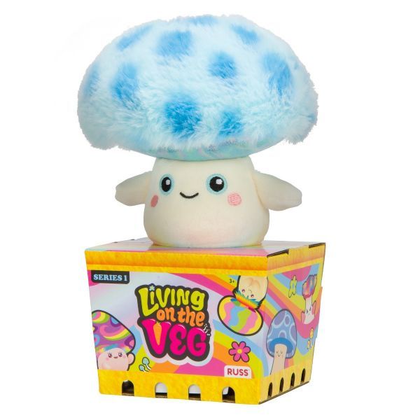 Jucarie de plus, Living The Veg, Funguys, 15 cm, diverse modele - poza 4