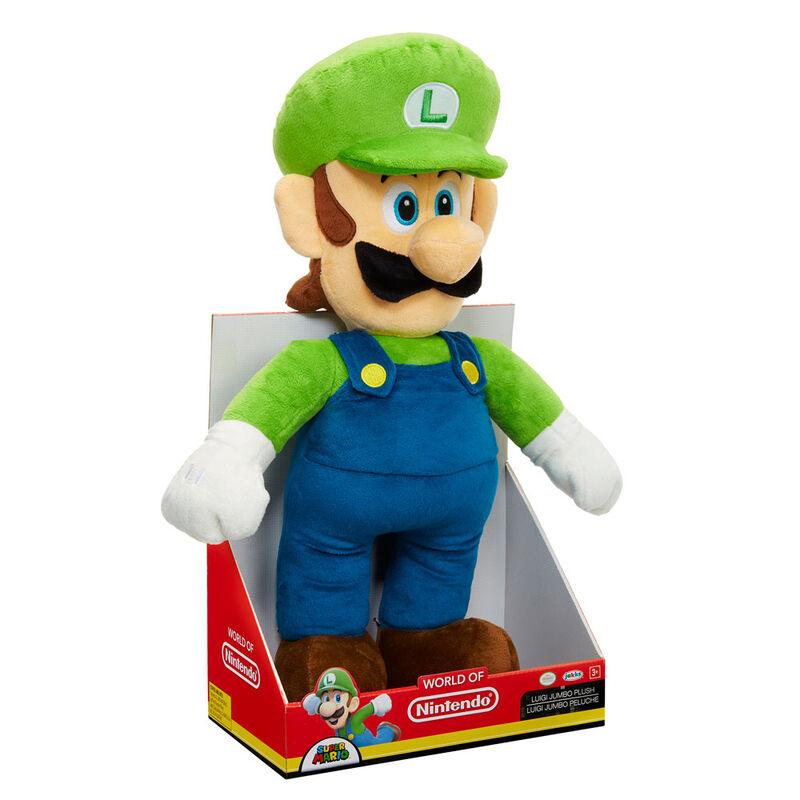 Jucarie de plus Nintendo Luigi 50 cm - poza 2