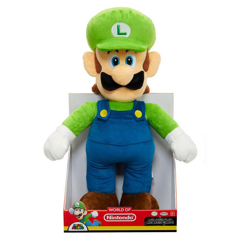 Jucarie de plus Nintendo Luigi 50 cm - poza 3