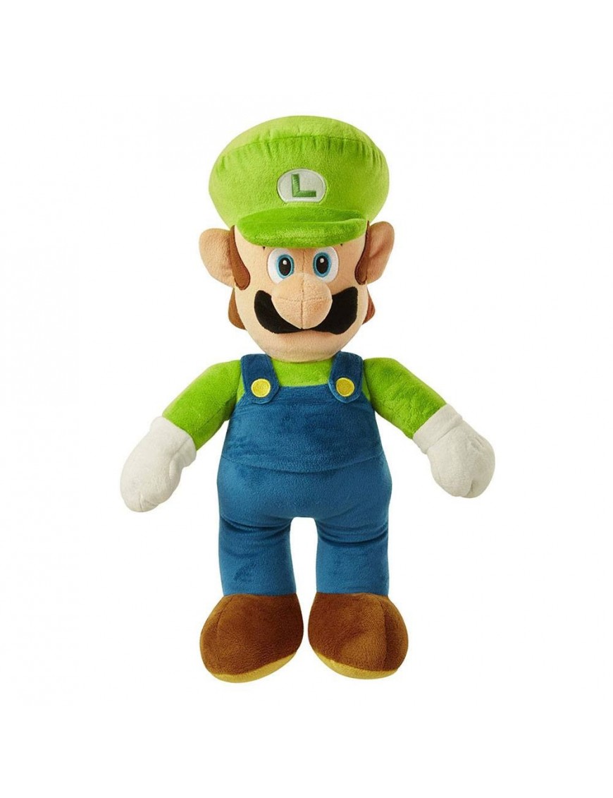 Jucarie de plus Nintendo Luigi 50 cm - poza 4