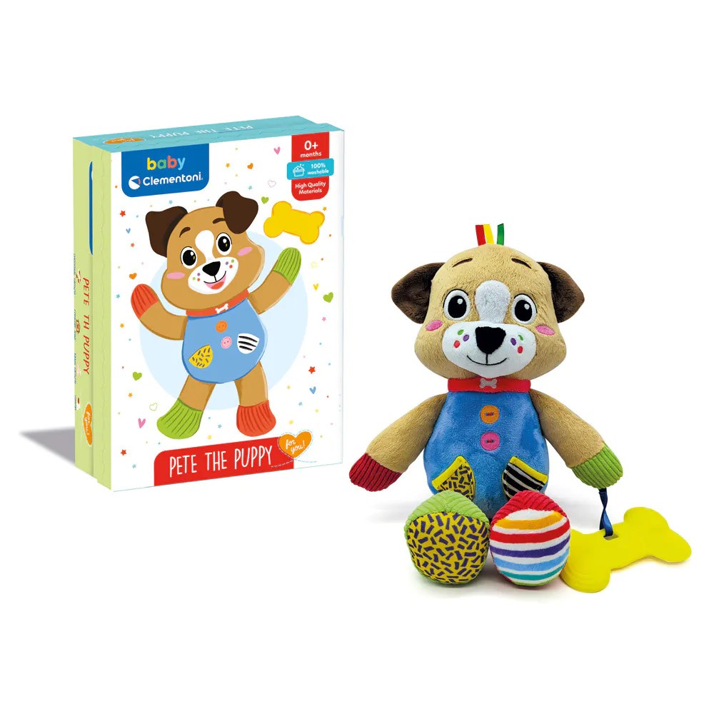 Jucarie de plus pentru bebelusi Clementoni Baby Catel 17759 - poza 2