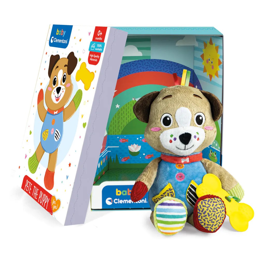 Jucarie de plus pentru bebelusi Clementoni Baby Catel 17759 - poza 5