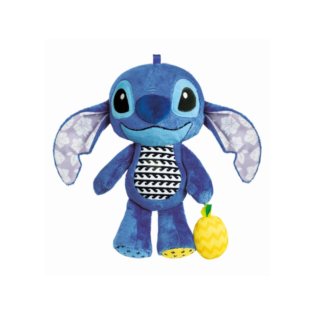 Jucarie de plus pentru bebelusi Clementoni Baby Disney Stitch - poza 1