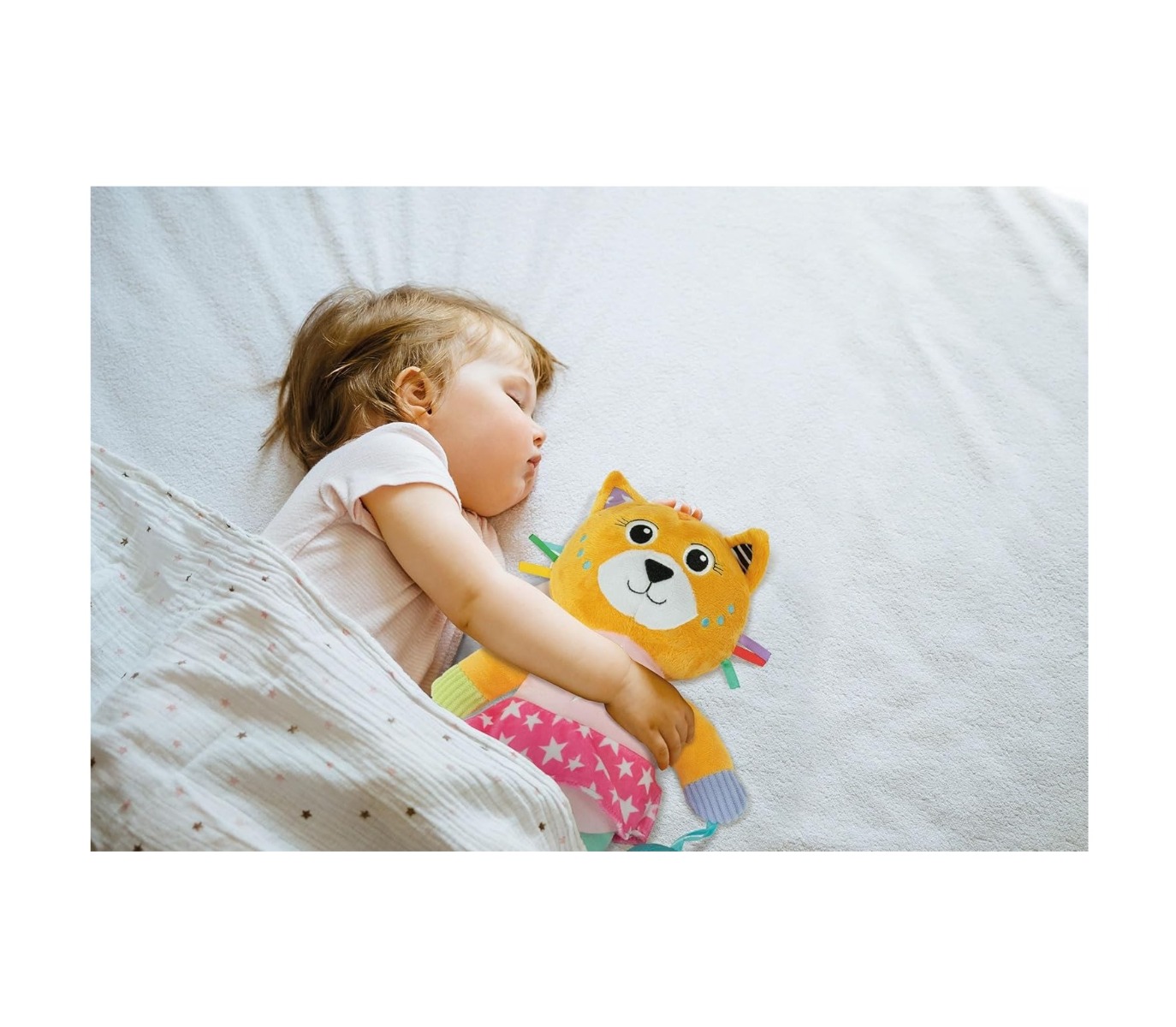 Jucarie de plus pentru bebelusi Clementoni Baby Pisica - poza 5