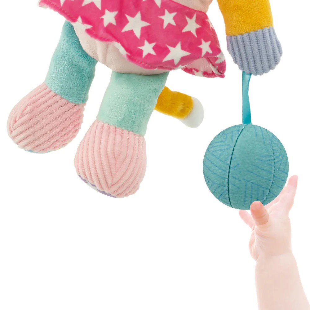 Jucarie de plus pentru bebelusi Clementoni Baby Pisicuta - poza 4