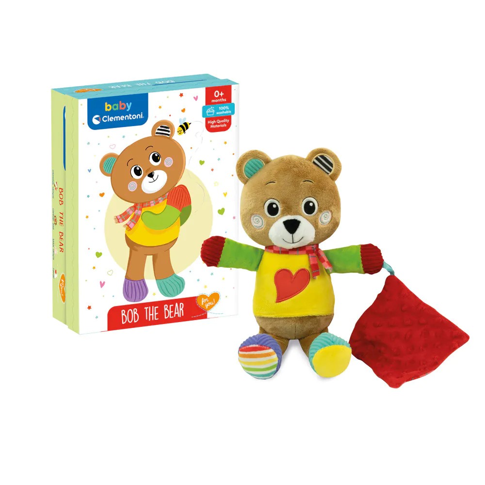Jucarie de plus pentru bebelusi Clementoni Baby Ursulet - poza 2