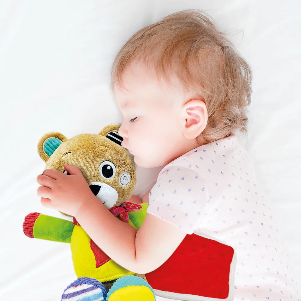 Jucarie de plus pentru bebelusi Clementoni Baby Ursulet - poza 3