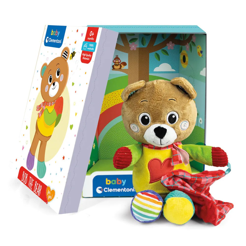 Jucarie de plus pentru bebelusi Clementoni Baby Ursulet - poza 5