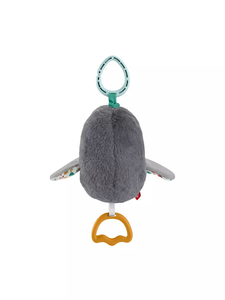 Jucarie de plus pentru bebelusi Fisher Price Flap And Go Tucan - poza 3