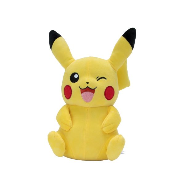 Jucarie de plus Pokemon Pikachu 30 cm, S4 - poza 1