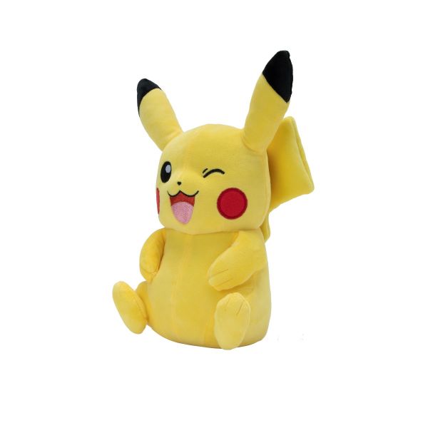 Jucarie de plus Pokemon Pikachu 30 cm, S4 - poza 3