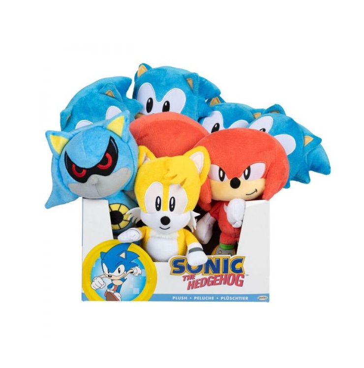 Jucarie de plus Sonic 20 cm diverse personaje - poza 1