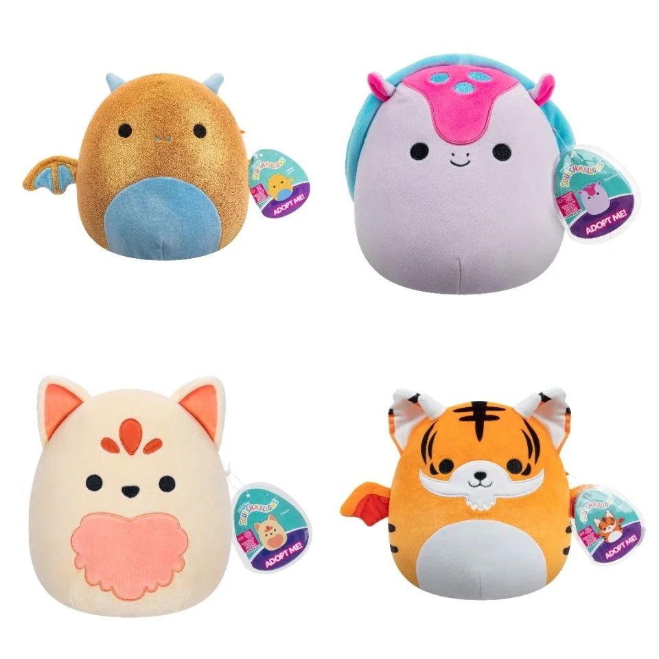 Jucarie de plus Squishmallows Roblox Adopt Me 20 cm, diverse modele Seria 2 - poza 1