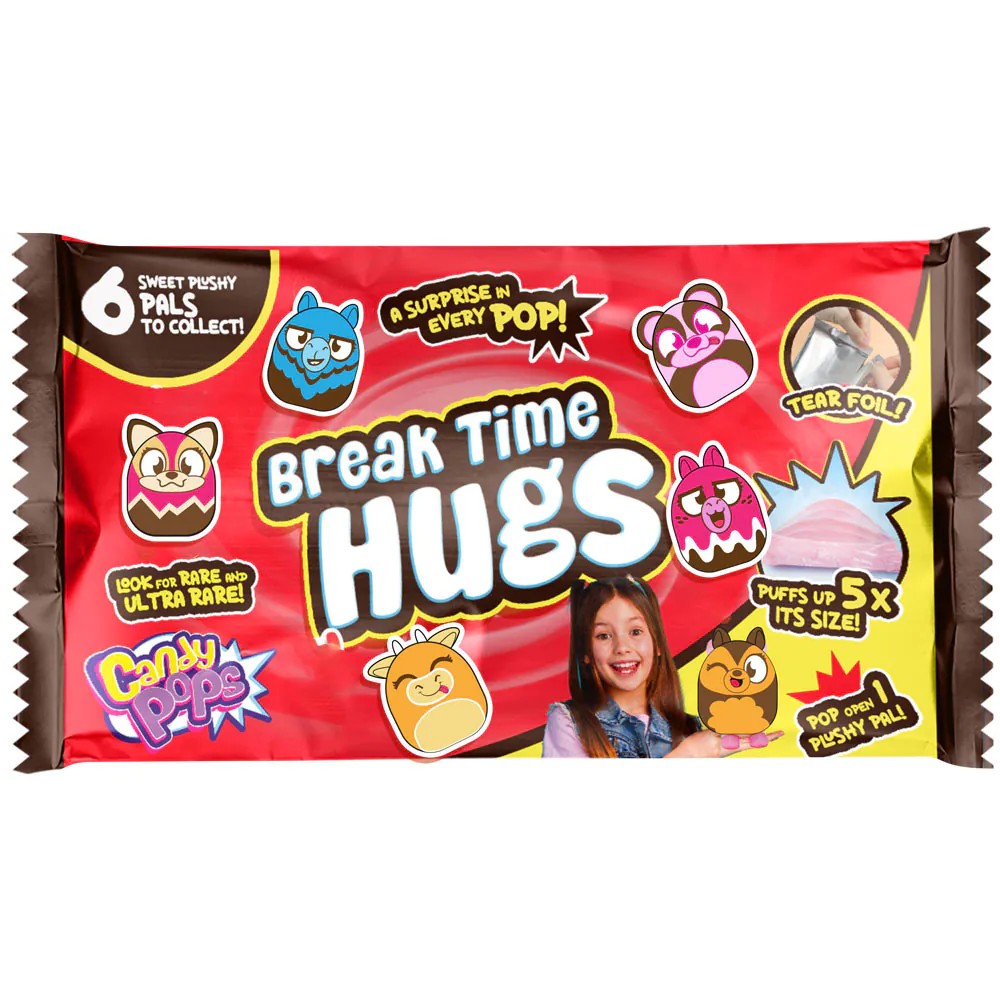 Jucarie de plus surpriza CandyPops Break Time Hugs - poza 1