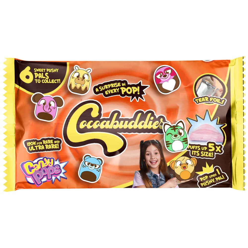 Jucarie de plus surpriza CandyPops Cocoa Buddies - poza 1