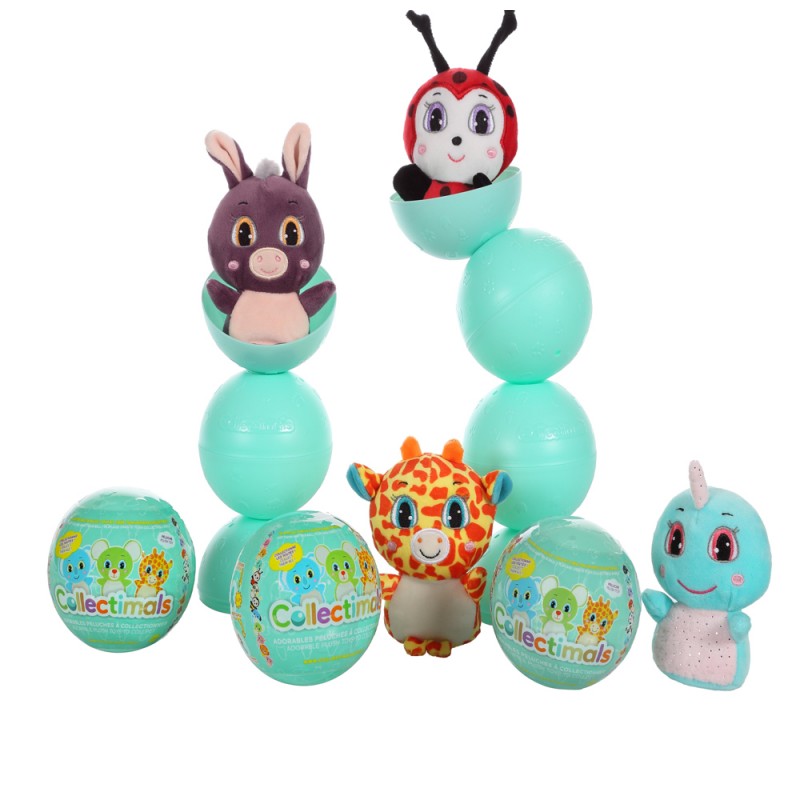 Jucarie de plus surpriza Collectimals 10 cm - poza 5