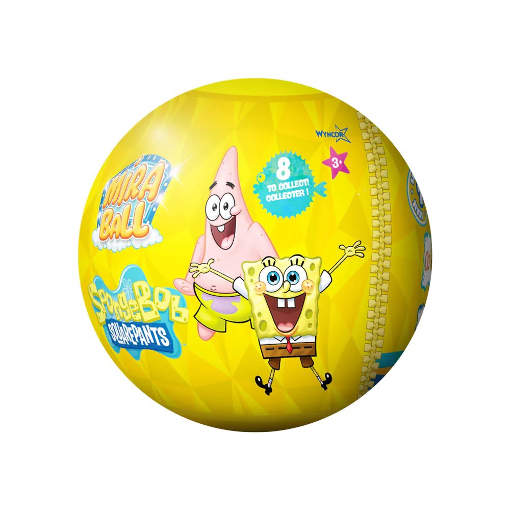 Jucarie de plus surpriza Spongebob Squarepants Miraball - poza 3