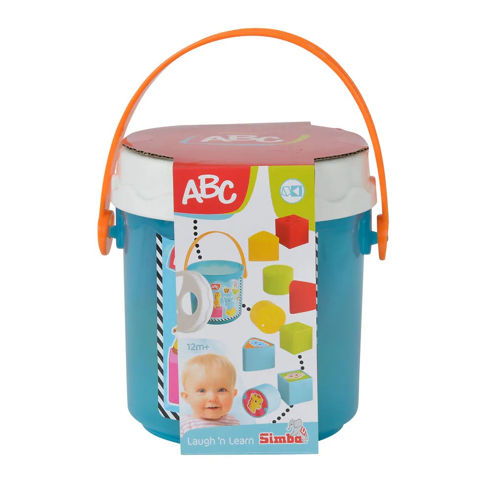 Jucarie de sortare a formelor in galetusa ABC Simba 8 piese - poza 4