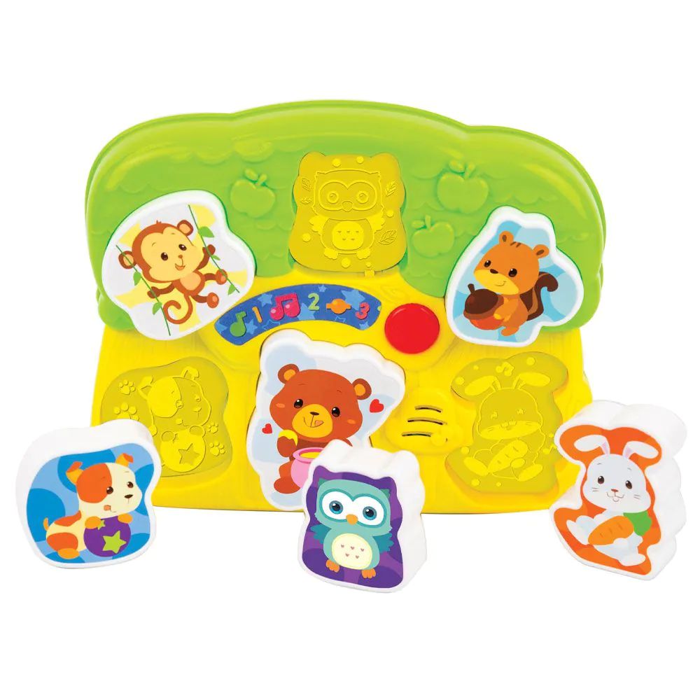 Jucarie de sortare cu sunete Winfun Animale - poza 1
