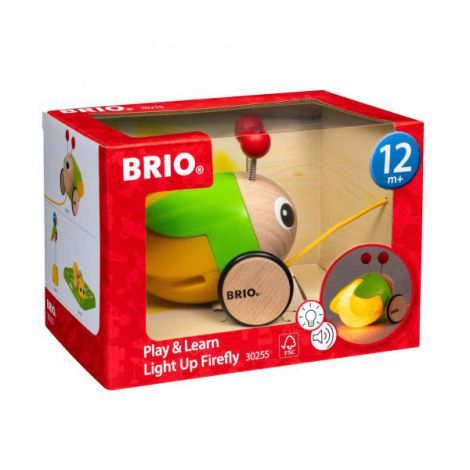 Jucarie de tras licurici luminos 30255 Brio - poza 2