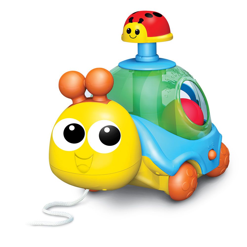 Jucarie de tras Winfun melc muzical cu bile - poza 1