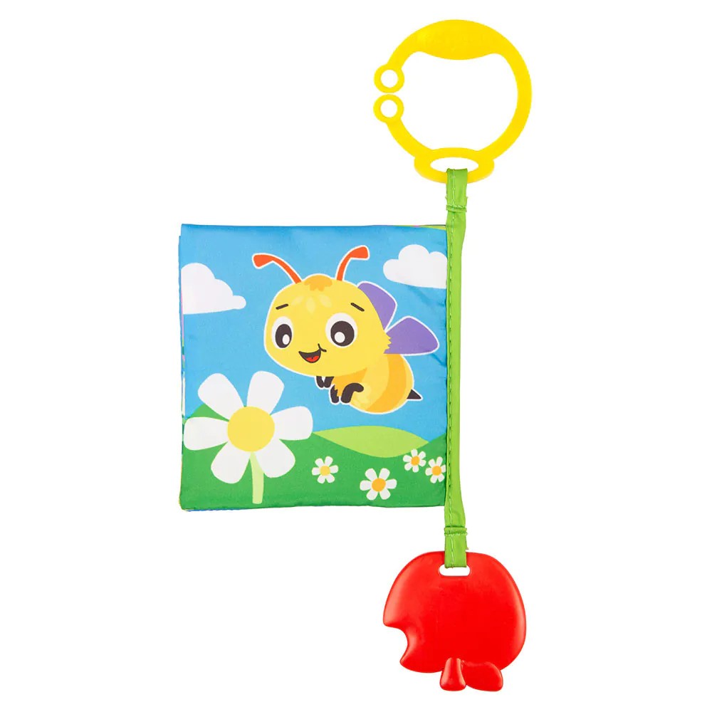 Jucarie dentitie Playgro carticica animale 0 luni+ - poza 5