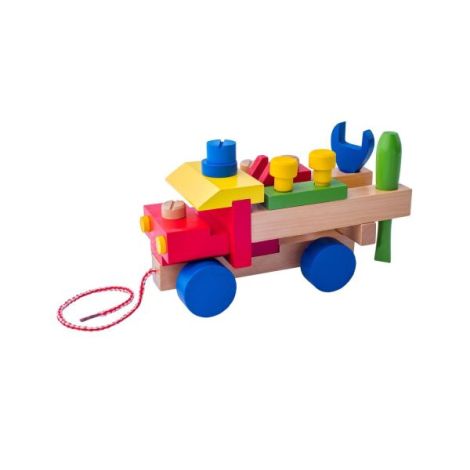 Jucarie din lemn - Camion de asamblat - poza 3