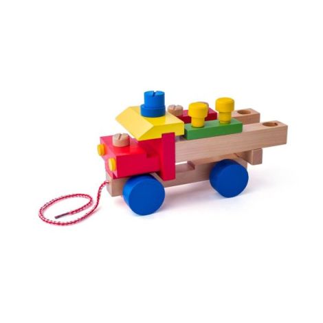 Jucarie din lemn - Camion de asamblat - poza 5