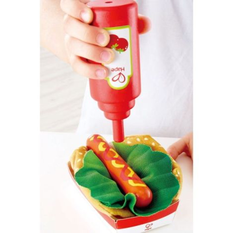 Jucarie din lemn - Fast-food - poza 5