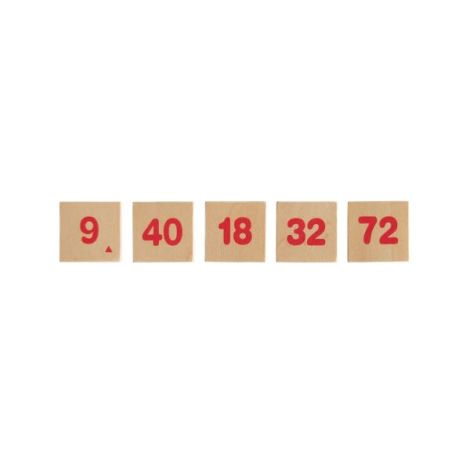 Jucarie din lemn - Invatam matematica, inmultire si impartire - poza 4