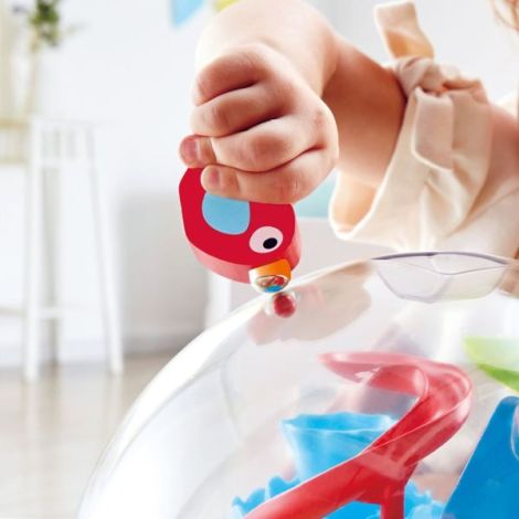 Jucarie din lemn - Labirint magnetic 3D - poza 3