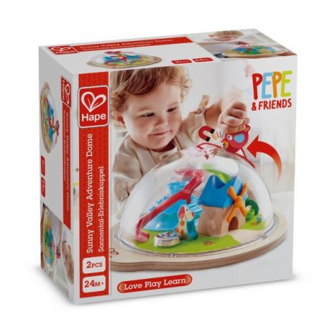Jucarie din lemn - Labirint magnetic 3D - poza 4