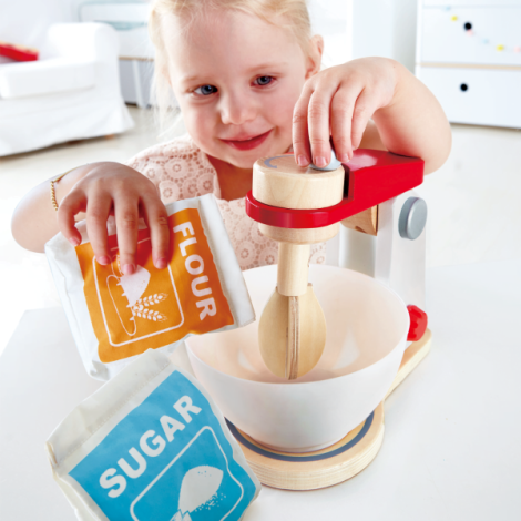 Jucarie din lemn - Mixer - poza 2