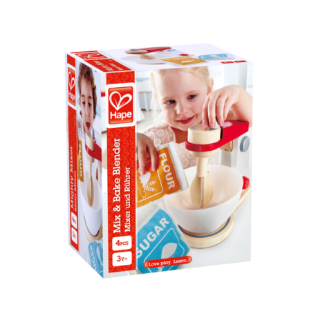 Jucarie din lemn - Mixer - poza 3
