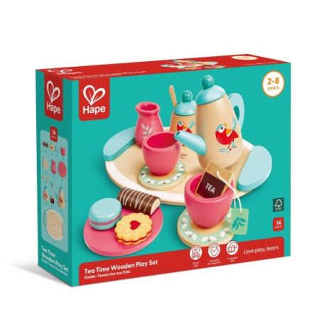Jucarie din lemn - Set de ceai - poza 2