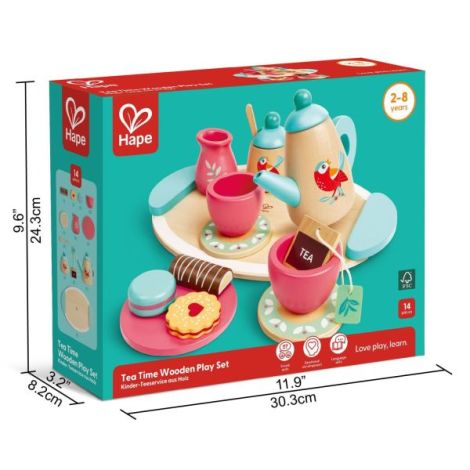 Jucarie din lemn - Set de ceai - poza 4