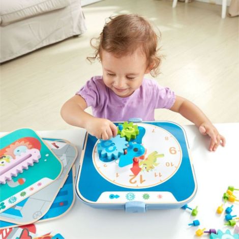 Jucarie din lemn - Set de joaca roti zimtate - poza 4