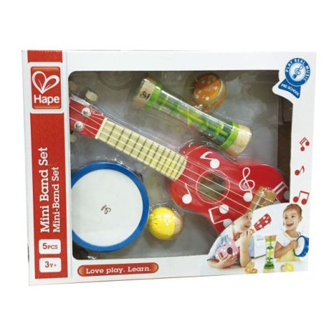 Jucarie din lemn - Set mini banda - poza 2